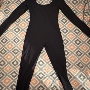 Black Long Sleeve Jumpsuit